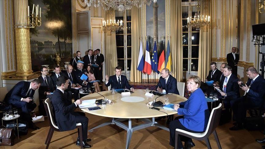 Démarrage du sommet au format "Normandie" à Paris