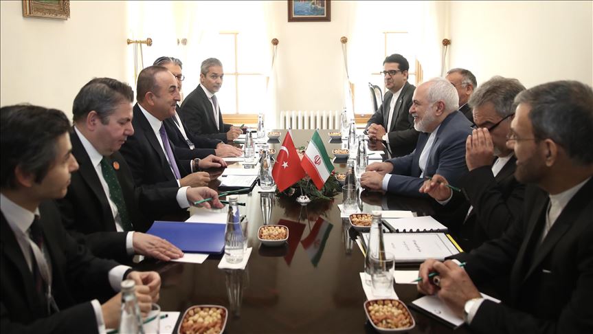 دیدار وزرای خارجه ترکیه و ایران در استانبول