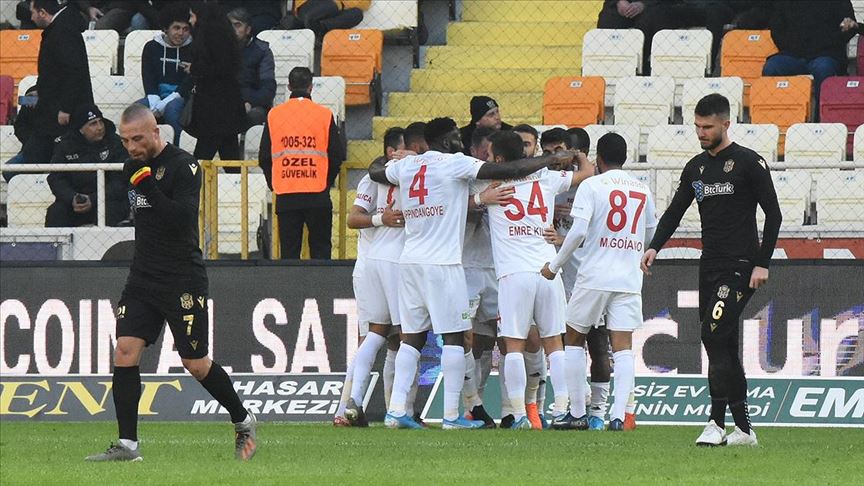 Sivasspor Süper Lig'de 14. haftayı lider bitirdi