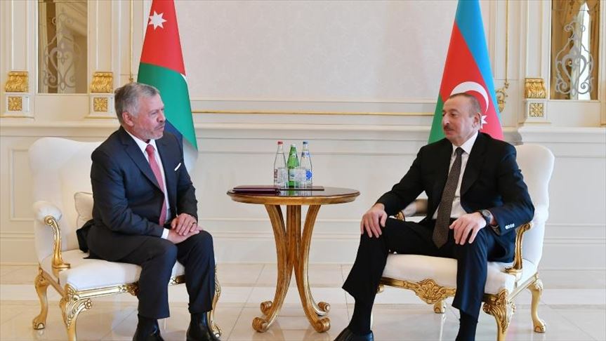 Президент Азербайджана провел переговоры с королем Иордании