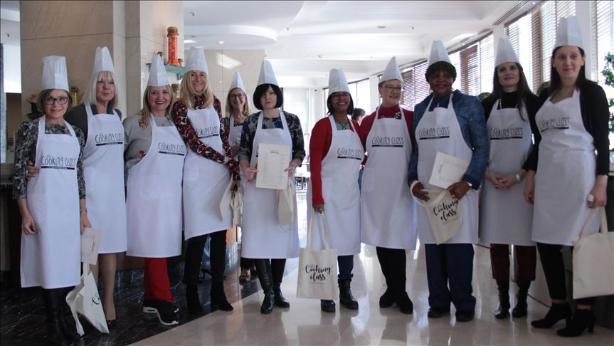 Wives of foreign envoys to Turkey try Black Sea cuisine