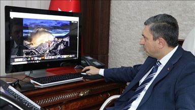 Hulusî Şahînê Waliyê Batmanê beşdarî dengdayîna "Wêneyên Salê" ya AAyê bû