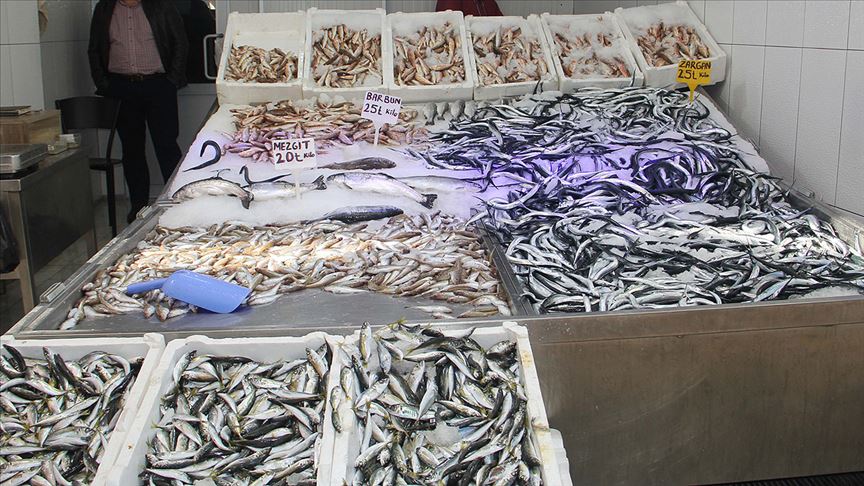 Tezgahlarda hamsi ve palamudun yerini dip balıkları ile istavrit aldı 