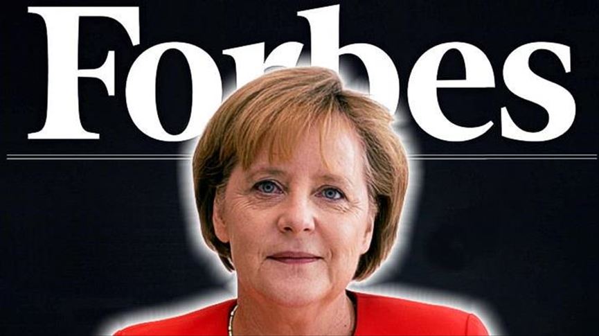 Merkel tops Forbes’ list of most powerful women