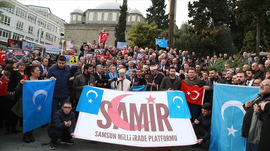 الأتراك ينتفضون للتضامن مع مسلمي الأويغور في تركستان الشرقية