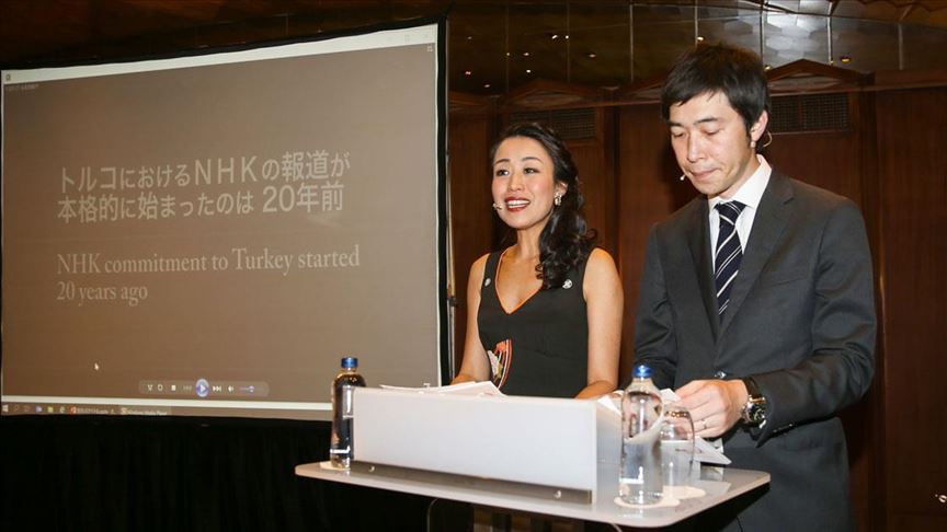 Japonya Yayın Kurumu NHK'nin İstanbul Bürosu açıldı