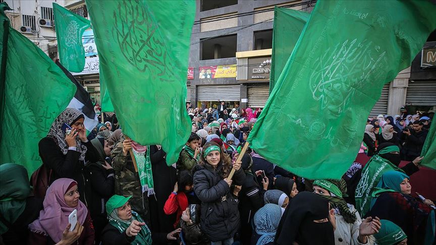 Hamas kuruluşunun 32. yıl dönümünü kutluyor