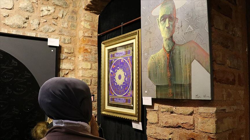 Türk ve İranlı sanatçılar aynı sergide buluştu