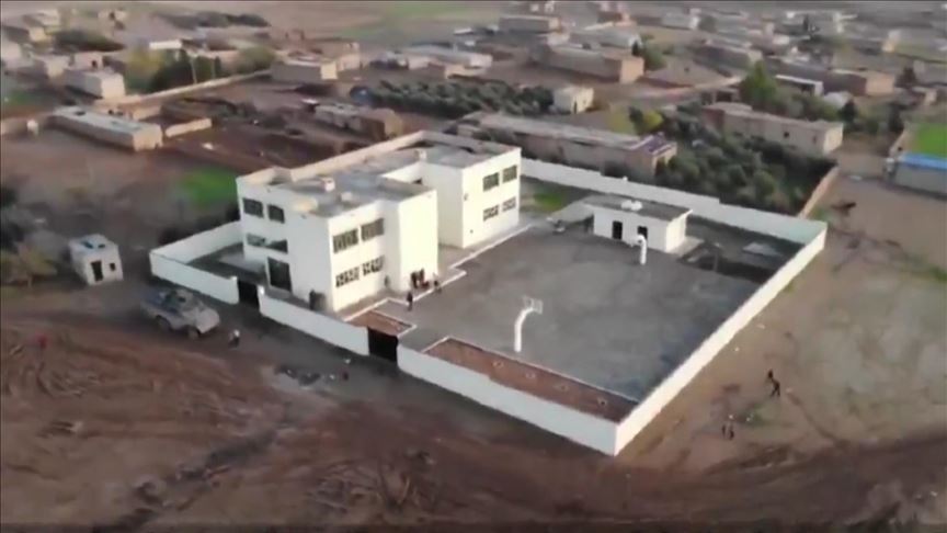Турция восстанавливает разрушенные PKK/YPG школы в Сирии 