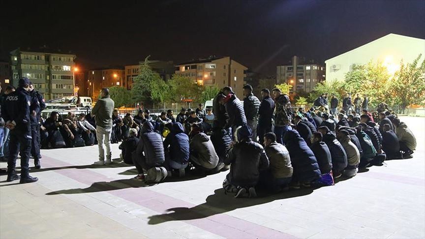 Turkey: Nearly 3,000 irregular migrants held last week