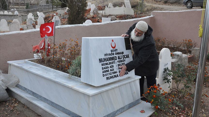 kayseri sehitlerinin kani yerde kalmadi