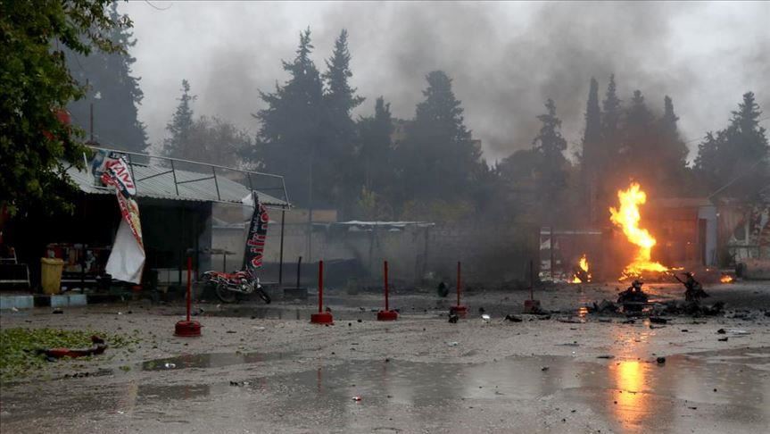 PKK/YPG attack in N.Syria kills 1, wounds 26 civilians