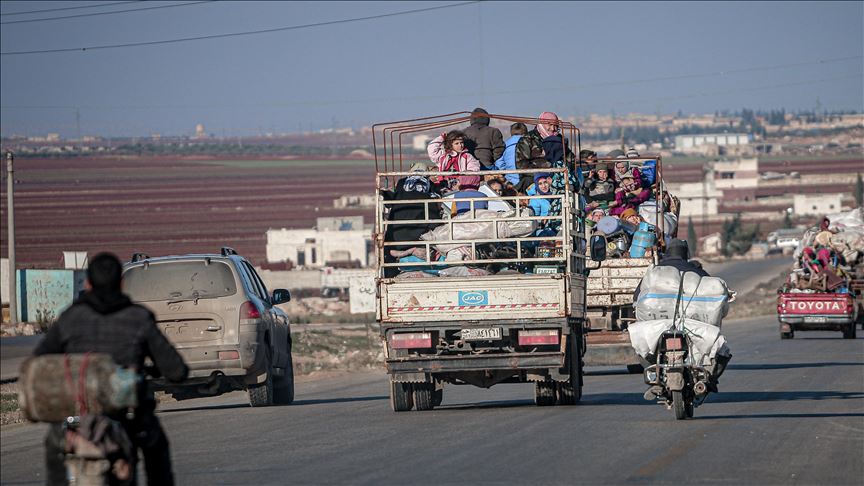 Idleb: 12 milles civils déplacés en 24 heures 