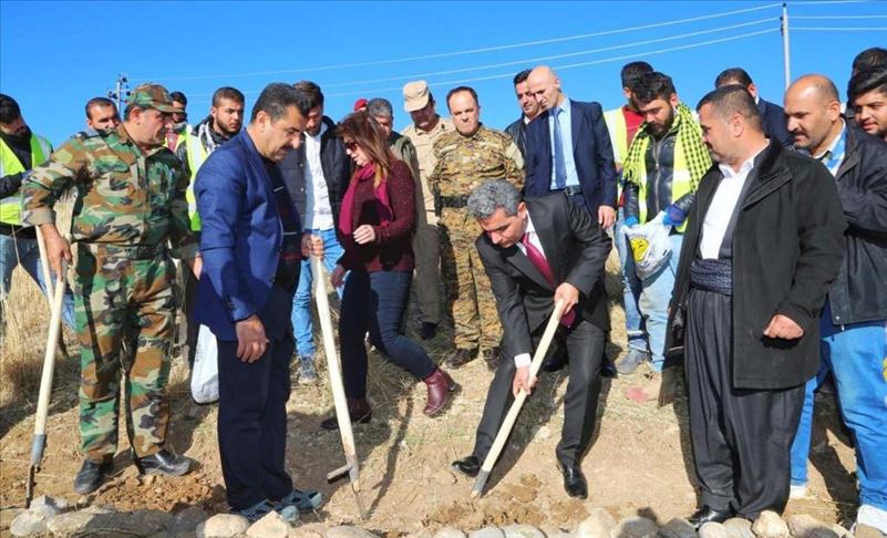 هەولێر.. ھەڵمەتی داربەڕوو چاندن بەڕێوەچوو