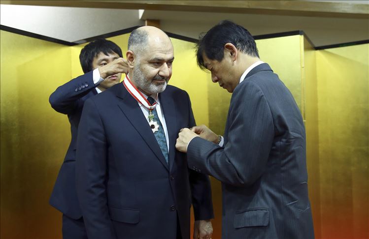 Japan confers award on Turkish deputy minister