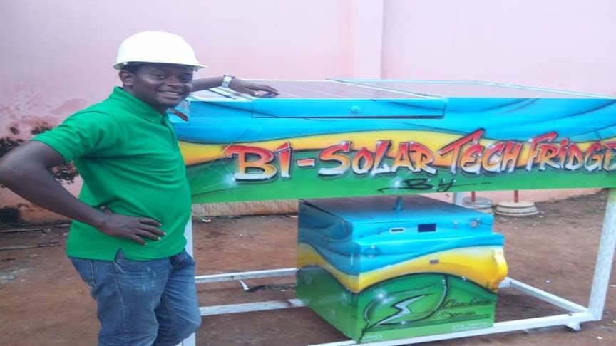 Cameroonian invents unique multipurpose fridge