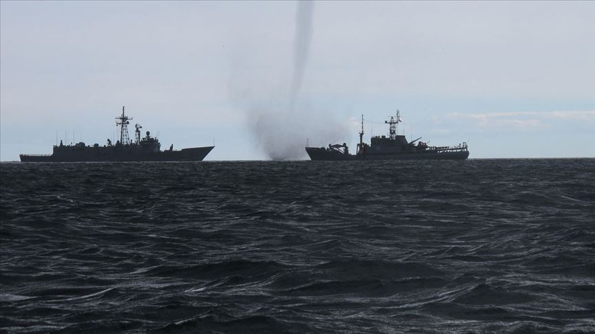 Güney Kıbrıs ile Almanya'dan Akdeniz'de tatbikat