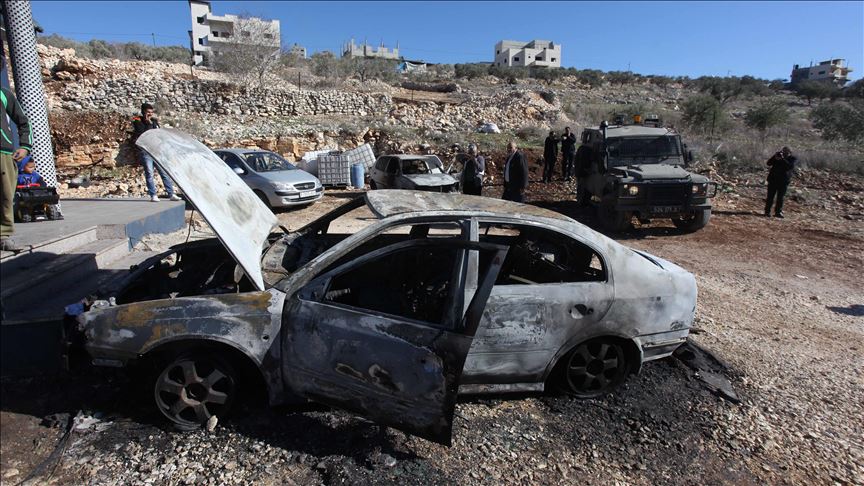 Cisjordanie: des colons brûlent deux véhicules appartenant à des Palestiniens
