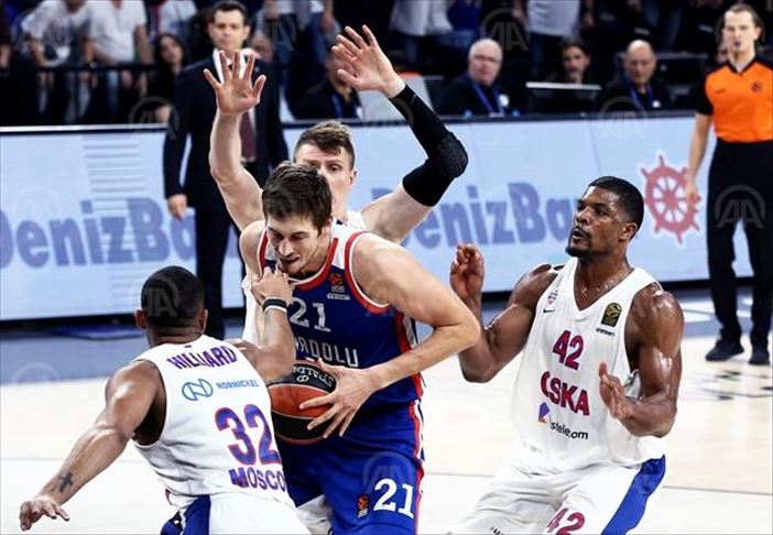 CSKA Moscow end Anadolu Efes' 8-game winning streak