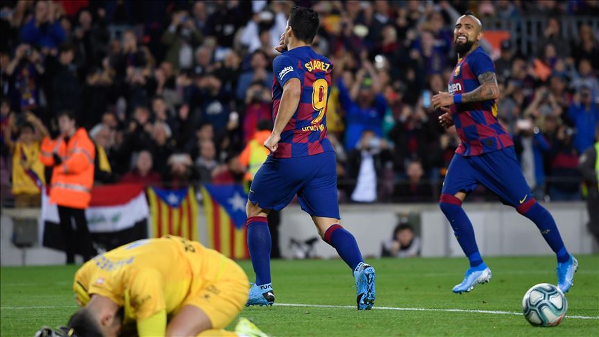 Barcelona goleó al Alavés 4-1 en la Liga Española