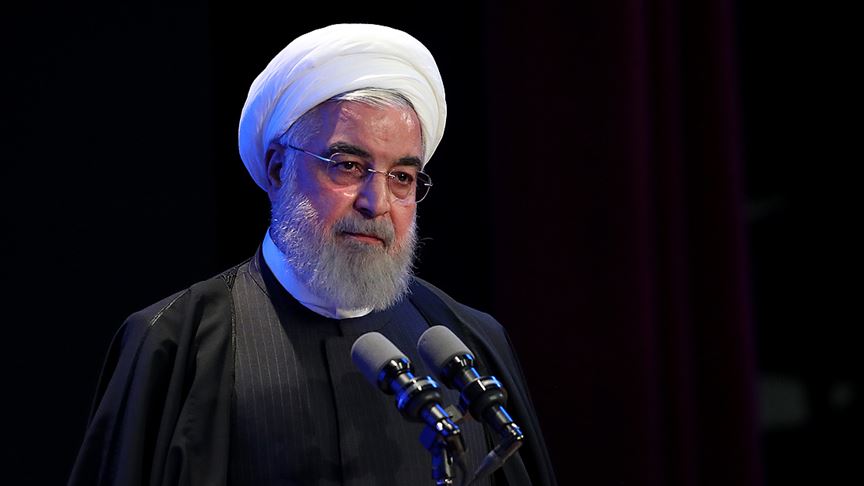  İran Cumhurbaşkanı Ruhani: ABD İran'a uyguladığı yaptırımları sona erdirmek zorunda kalacak