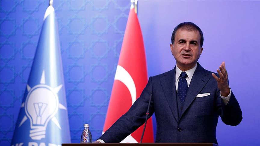 AK Parti Sözcüsü Ömer Çelik: Türkiye Akdeniz'de örülmeye çalışılan duvarı Libya muhtırası ile yok etmiştir