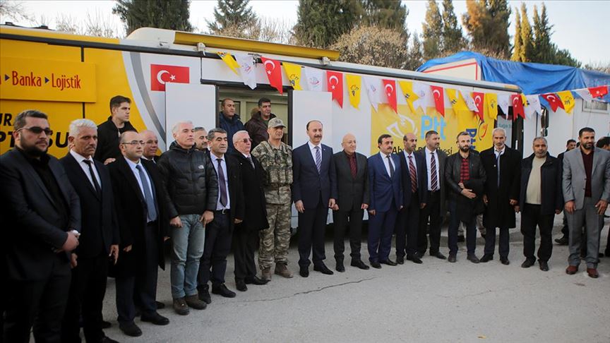 مؤسسة البريد التركية تفتتح فرعًا في "تل أبيض" السورية