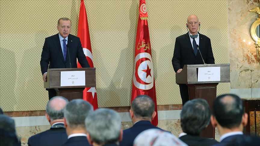 Cumhurbaşkanı Erdoğan: Libya'da istikrarın sağlanması çabalarına Tunus'un da katkıları olacak