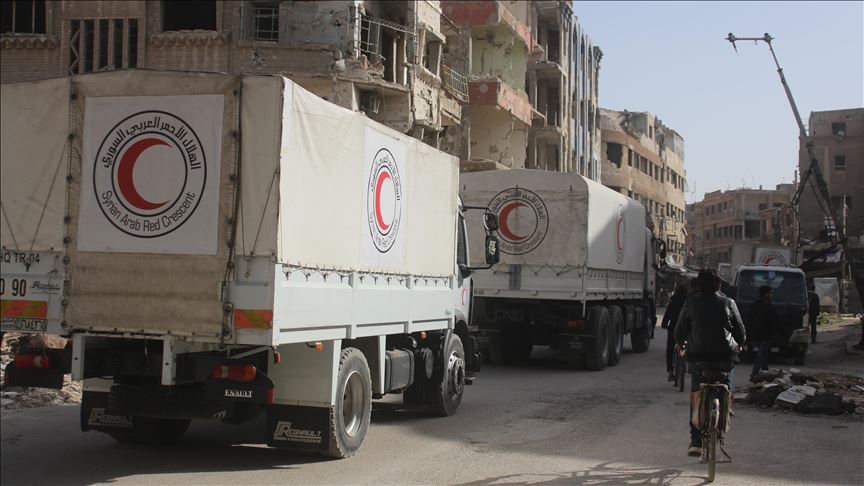 Pbb Kirim 42 Truk Bantuan Kemanusiaan Ke Suriah