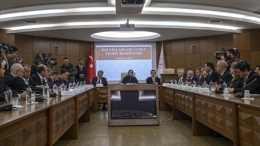 Turkey to raise minimum wage 15% in 2020