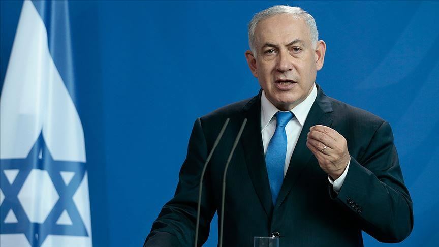Israel’s Netanyahu rushed off stage at campaign event