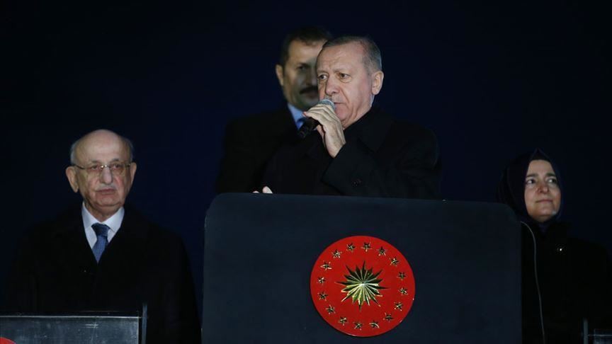Turkish president slams criticism on 'Canal Istanbul'