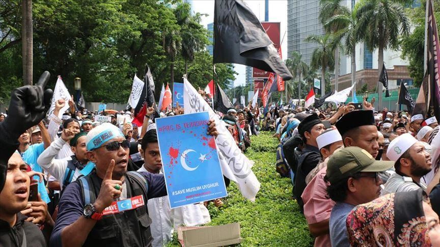 اعتراض مردم اندونزی به سیاست چین در قبال اویغورها