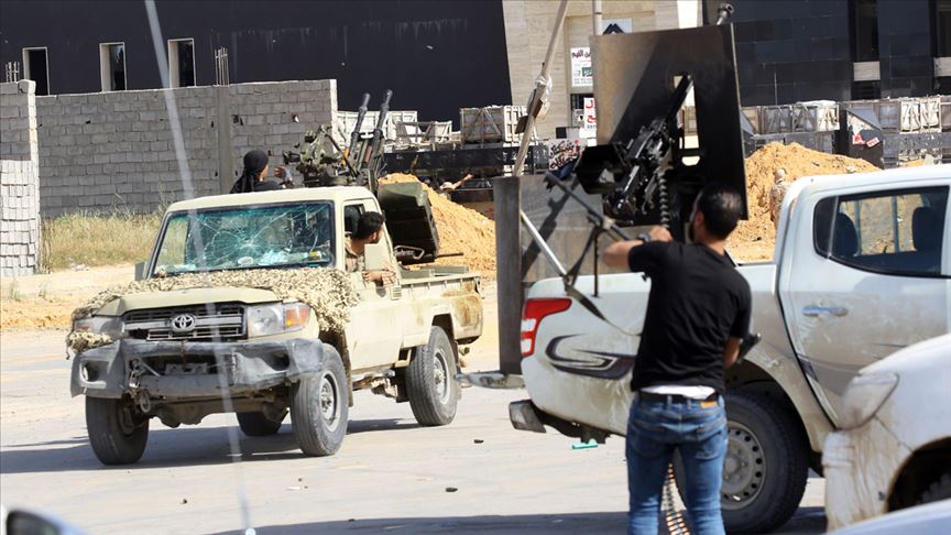 Libya'da Ulusal Mutabakat Hükümeti, Hafter milislerini hedef aldı