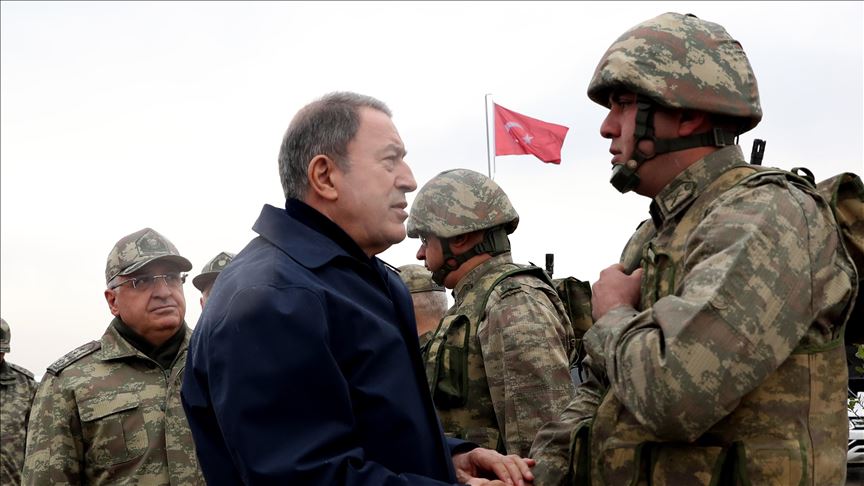 Turkey to stay at posts in Idlib, Syria: Defense chief