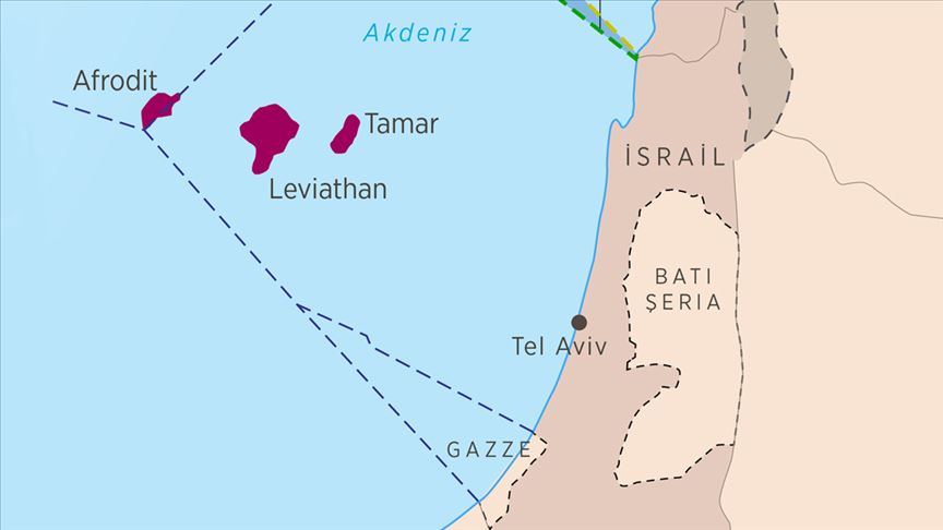 İsrail Leviathan sahasından doğal gaz çıkarmaya başladı 