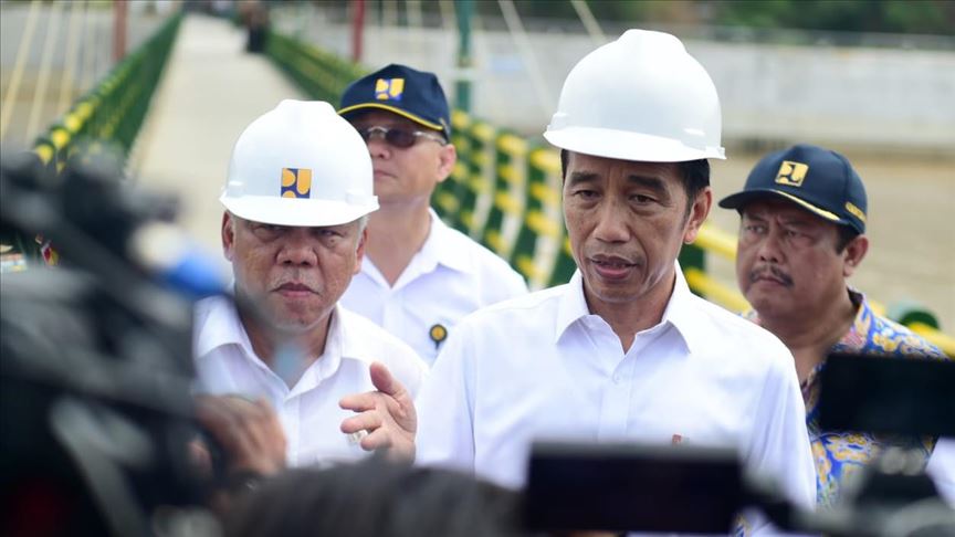 Presiden Jokowi resmikan Bendung Kamijoro di Kulon Progo