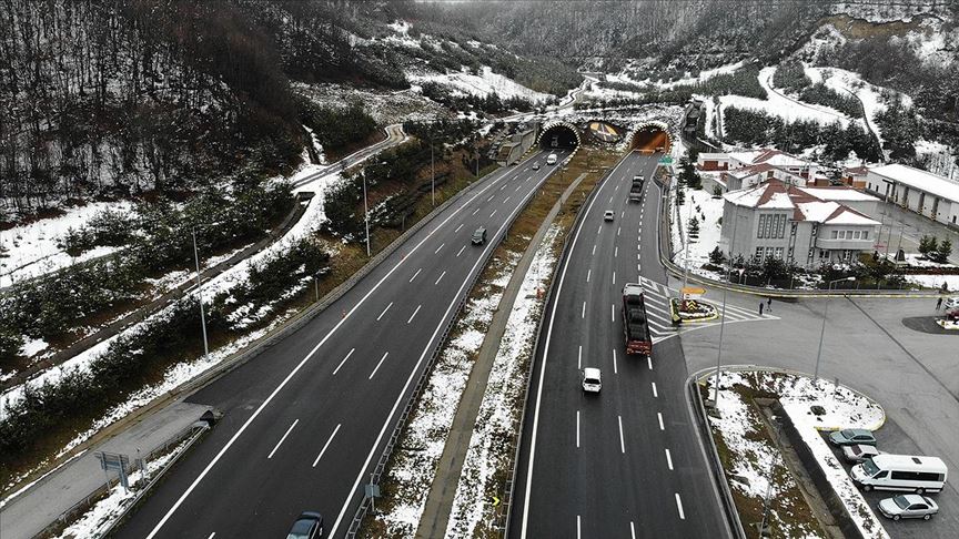 Bolu Dagi Tuneli Nden 2019 Da Yaklasik 11 3 Milyon Arac Gecti