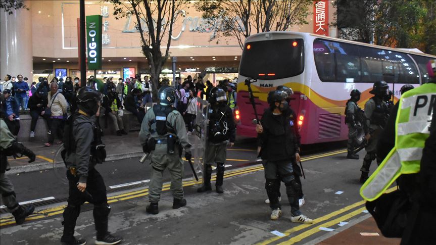 Unrest in Hong Kong enters 2020 with mass rally
