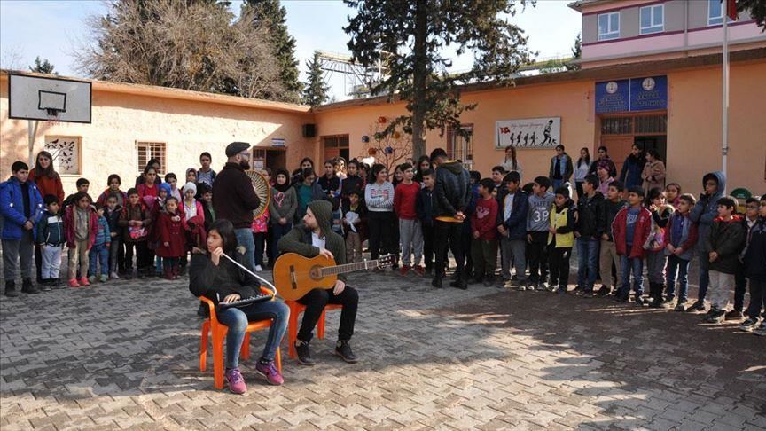 Turkish charity establishes music class in SE Turkey