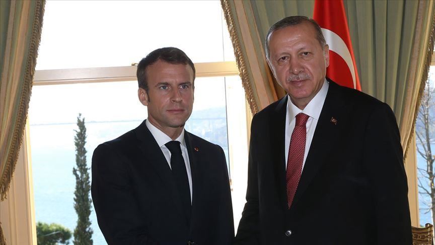 Turkish, French presidents discuss Libya, Syria