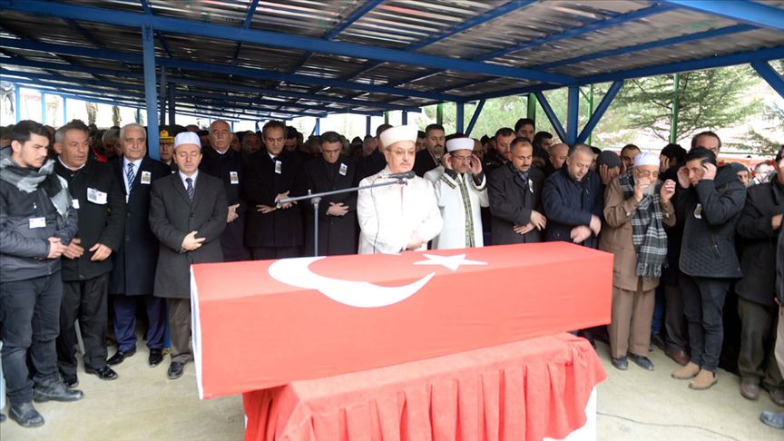 Şehit Berkay Işık memleketi Tokat'ta son yolculuğuna uğurlandı
