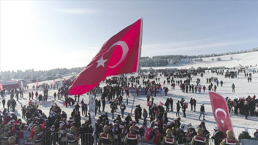 В Турции чтят память героев битвы при Сарыкамыше