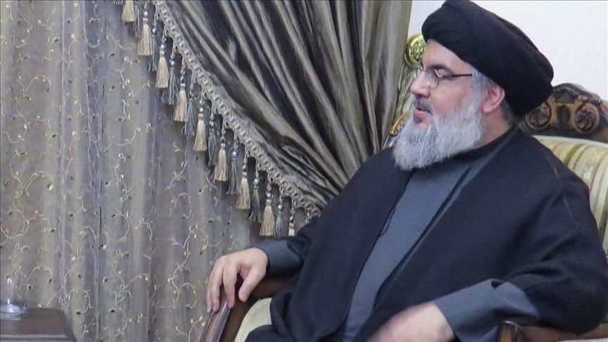 نصر الله يدعو إلى استهداف الوجود العسكري الأمريكي بالمنطقة 