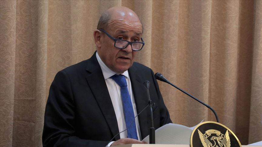 Fransa Dışişleri Bakanı Le Drian: İran misillemelerden vazgeçmeli