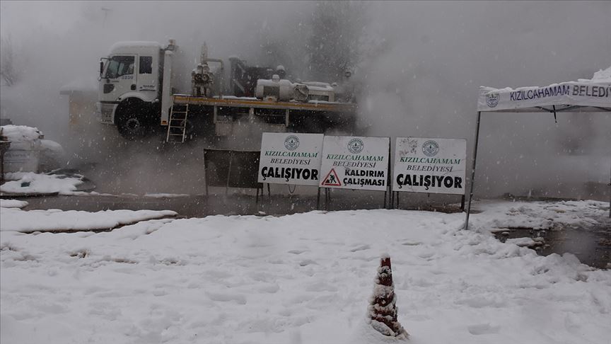 Başkentte yeni termal su kaynağına ulaşıldı