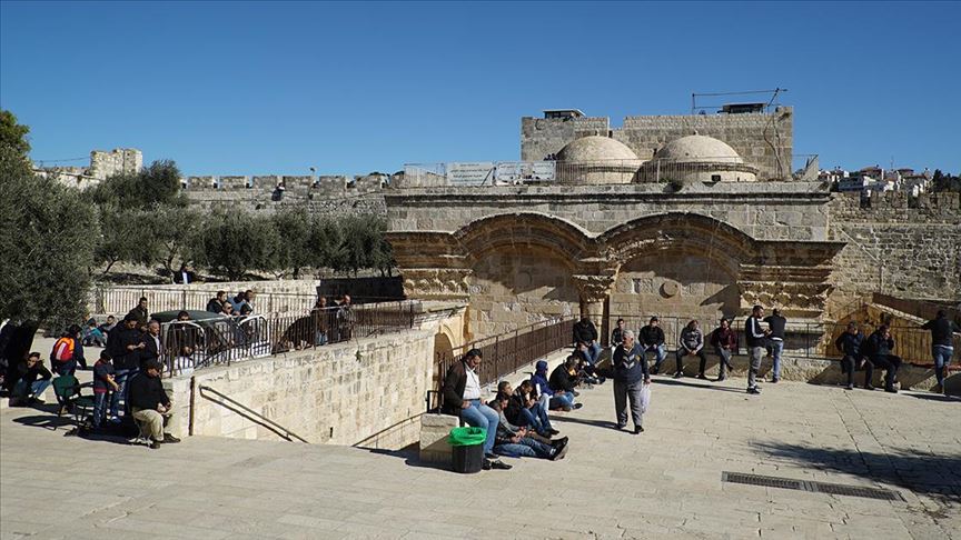 Kudüs İslami Vakıflar Konseyi: İsrail, Rahmet Kapısı Mescidi'ni kapatmanın peşinde