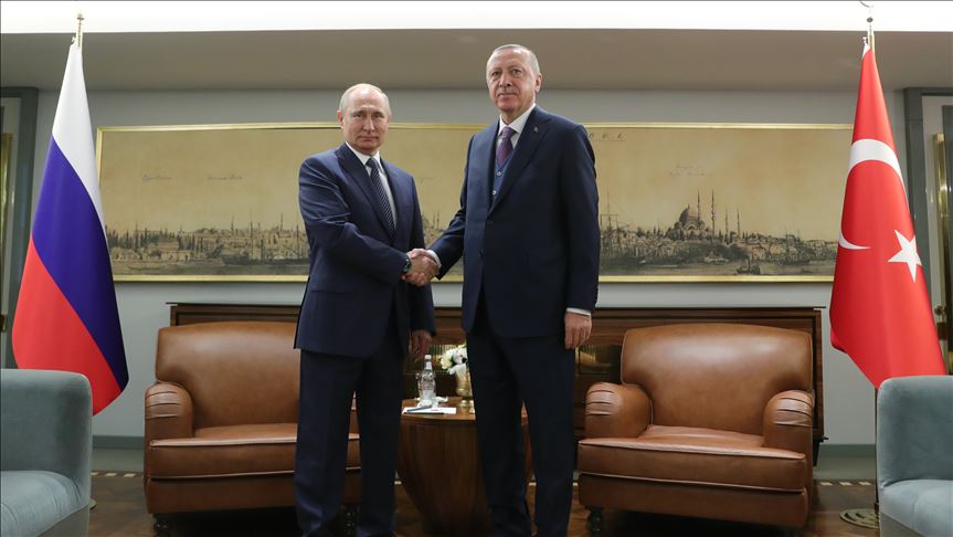 Erdogan Putin Meeting In Istanbul Ahead Of Launch Of Turkstream