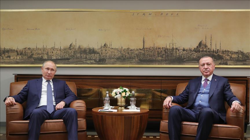 Эрдоган и Путин возобновили переговоры в Стамбуле 