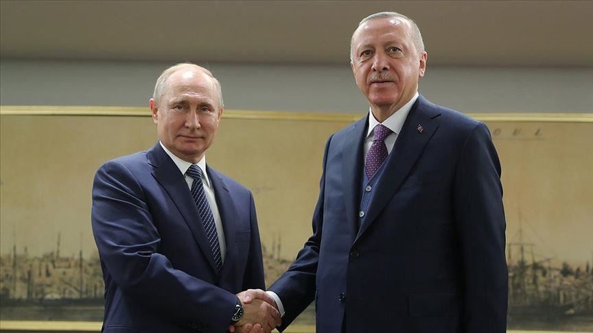 انتهاء اللقاء الثنائي بين أردوغان وبوتين في إسطنبول